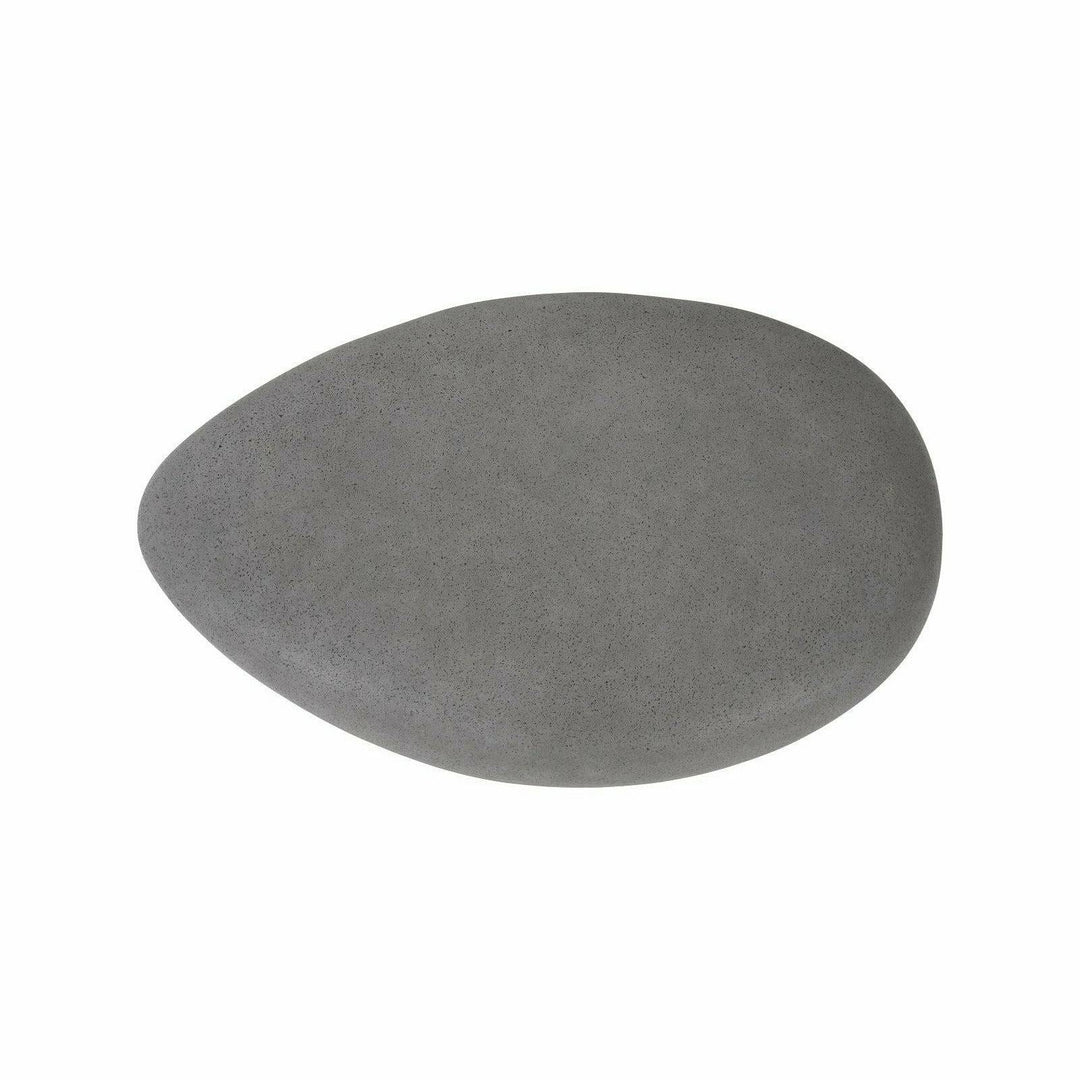 River Stone Charcoal Stone Coffee Table Coffee Tables Phillips Collection