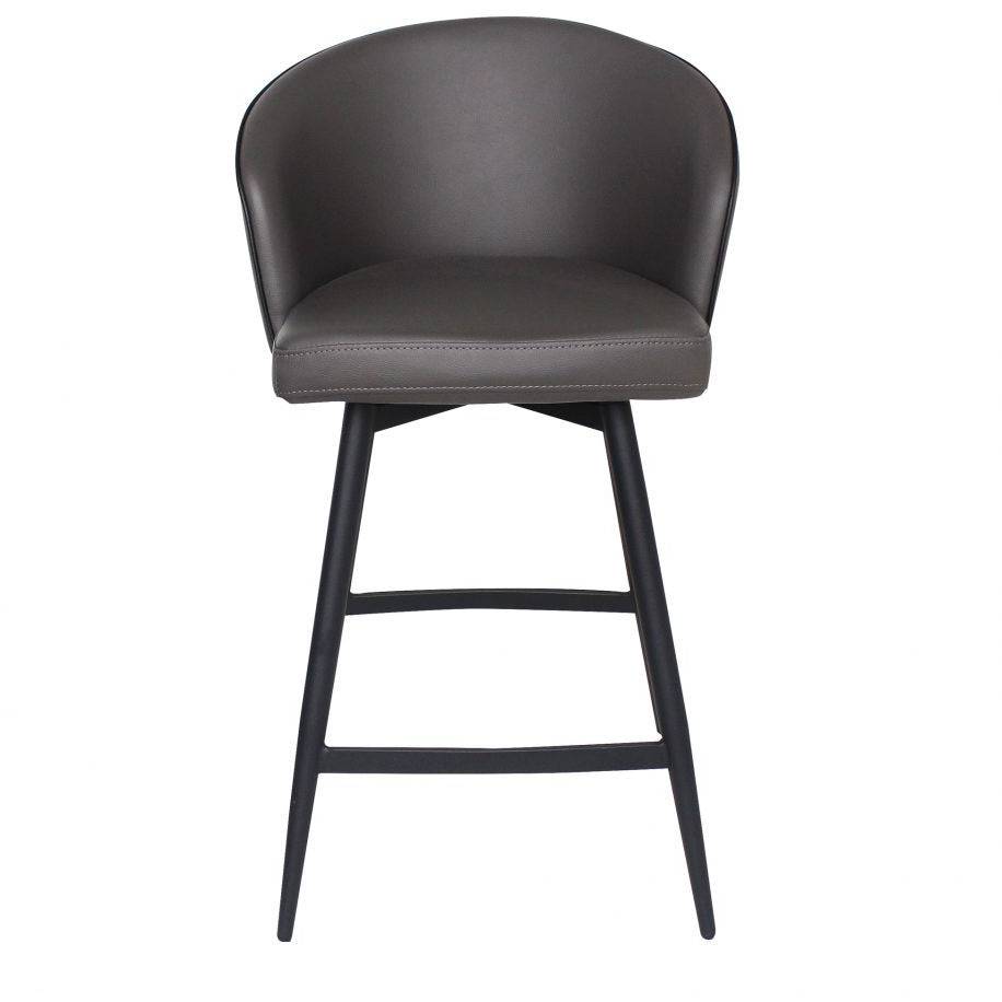 WEBBER SWIVEL COUNTER STOOL CHARCOAL Counter Stool Moes Home