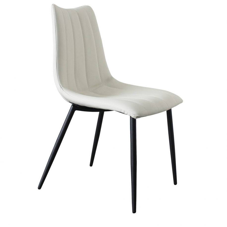 ALIBI DINING CHAIR IVORY Dining Chairs Moes Home