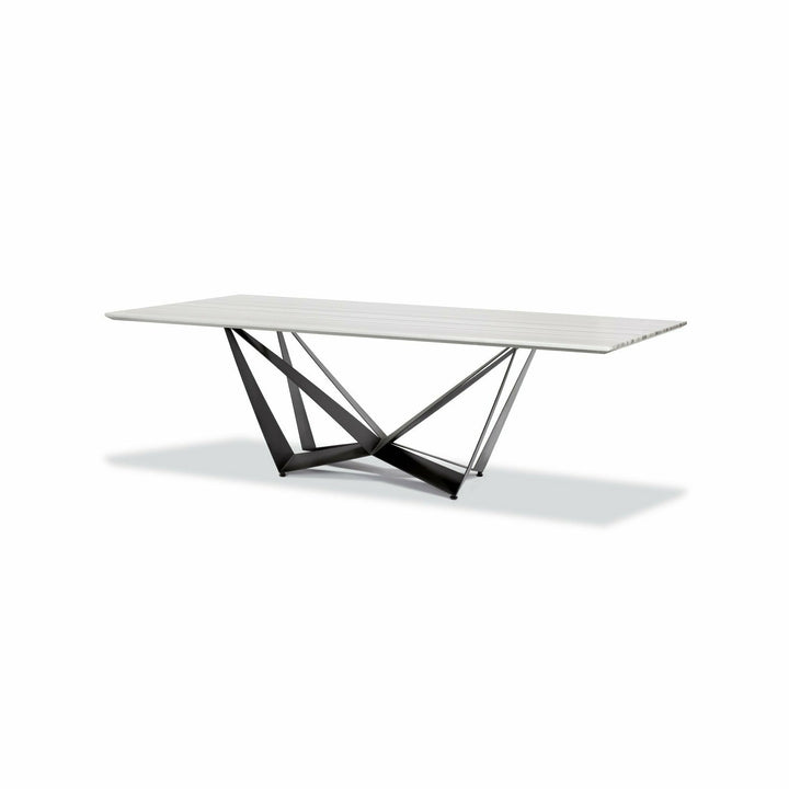 Hunter Marble Dining Table Dining Table Lievo Home
