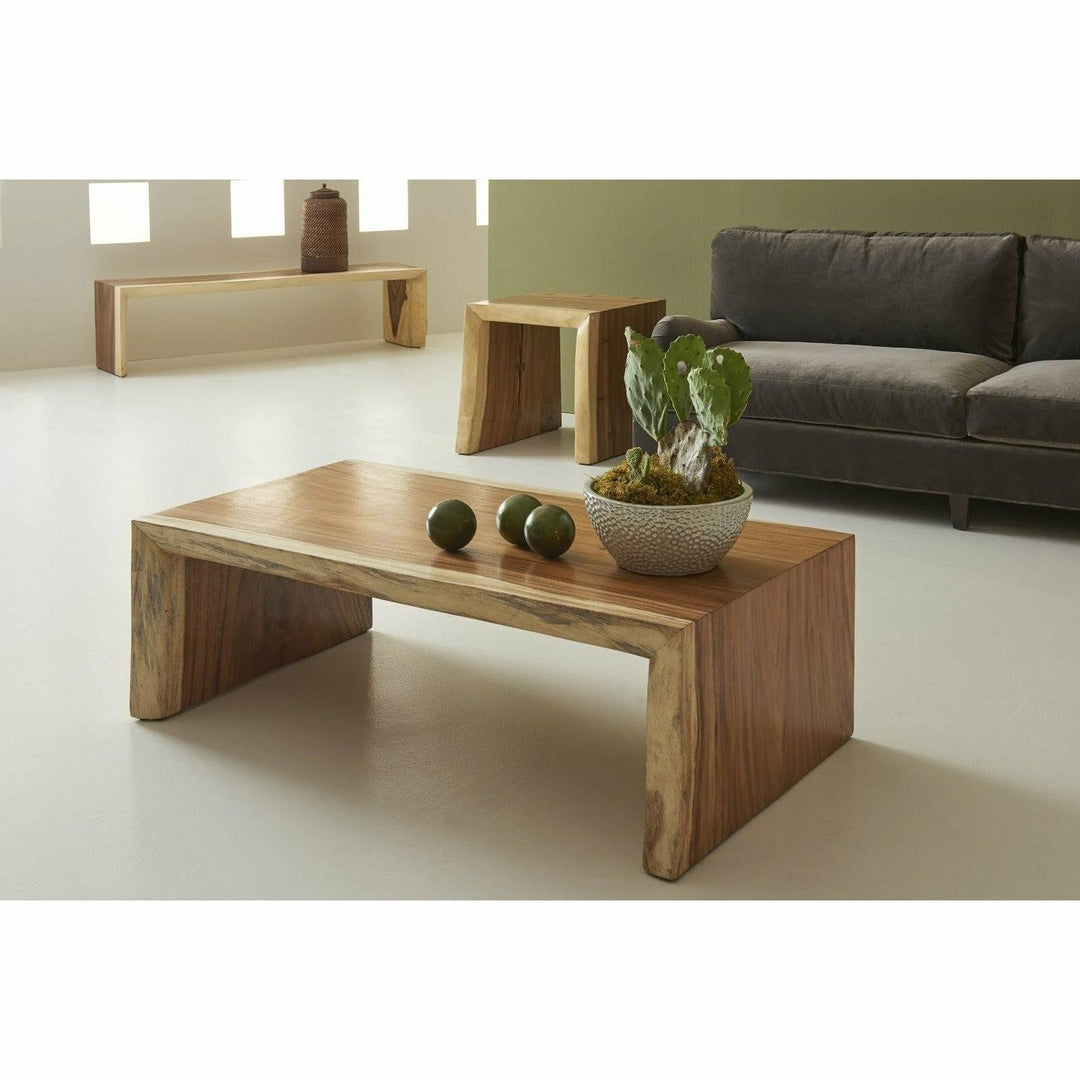 Waterfall Natural Bench Kitchen & Dining Benches Phillips Collection