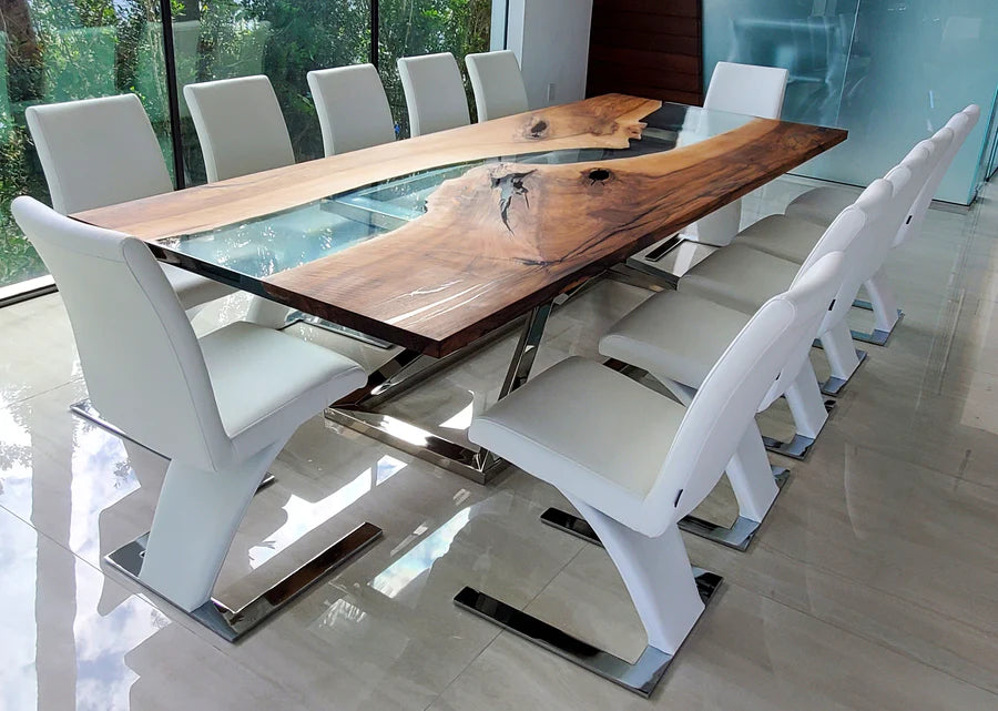 Abruzzo Walnut Dining Table Dining Table Arditi Collection