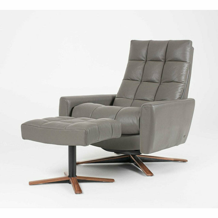 HURON COMFORT AIR CHAIR & OTTOMAN Recliners American Leather Collection