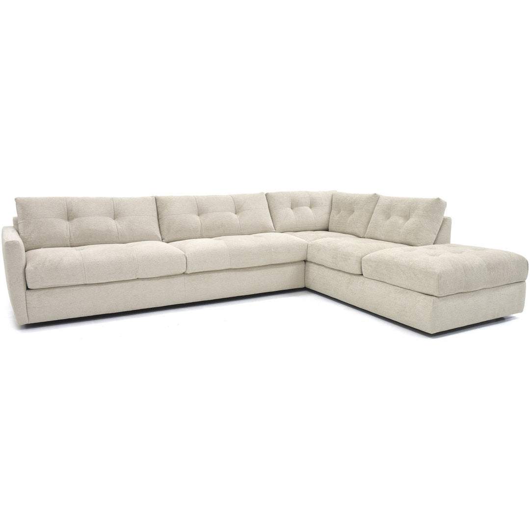 CARMET SECTIONAL WITH BUMPER Sectionals American Leather Collection