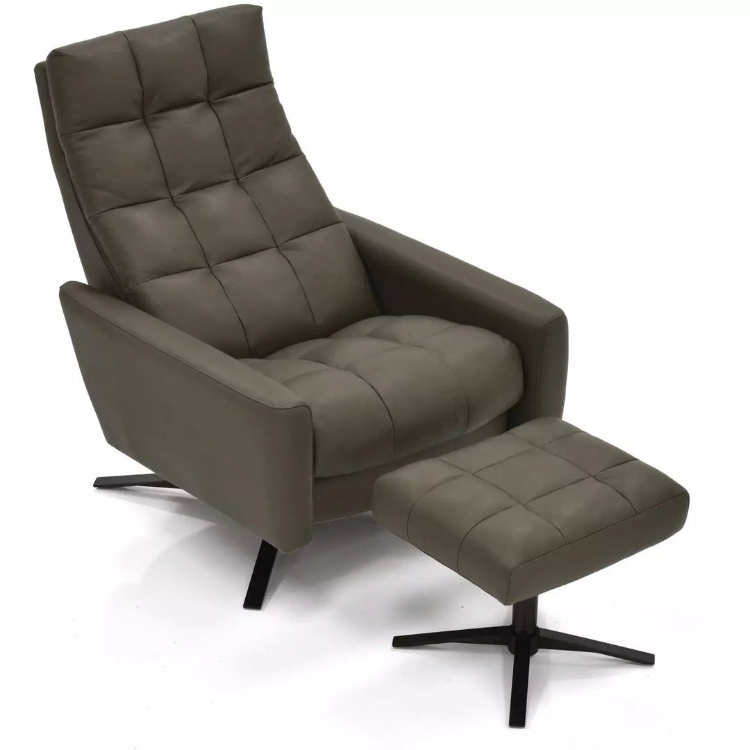 HURON COMFORT AIR CHAIR & OTTOMAN Recliners American Leather Collection