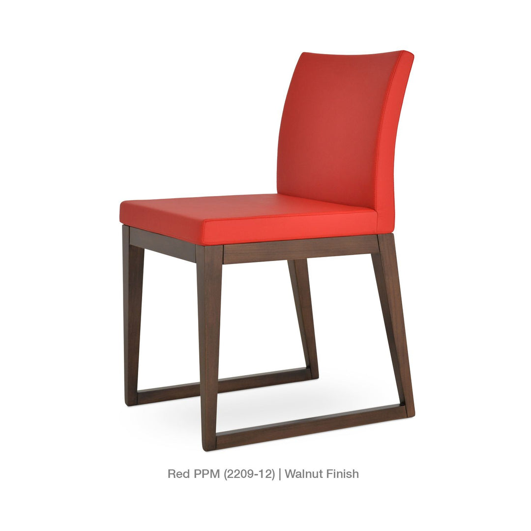 ARIA SLED WOOD CHAIR Dining Chairs Soho Concept