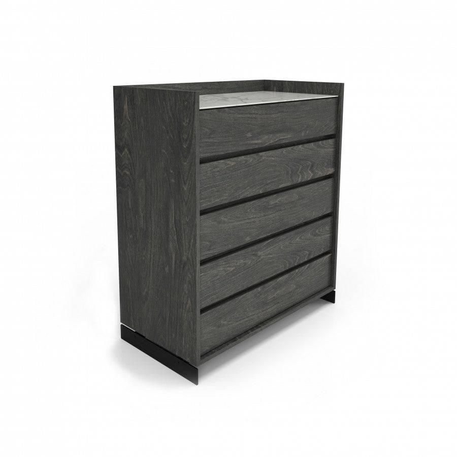 buy modern dresser Bernard 5-Drawer Chest by Huppé: A Symphony of Elegance and Function