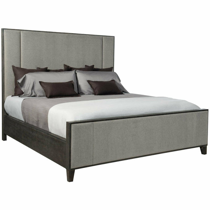 Linea Upholstered Panel Bed Modern Beds BERNHARDT