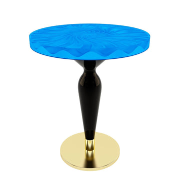 Bistro Wavy Round Table - Dining Table - www.arditicollection.com - dining tables, dining chairs, buffets sideboards, kitchen islands counter tops, coffee tables, end side tables, center tables, consoles, accent chairs, sofas, tv stands, cabinets, bookcases, poufs benches, chandeliers, hanging lights, floor lamps, table desk lamps, wall lamps, decorative objects, wall decors, mirrors, walnut wood, olive wood, ash wood, silverberry wood, hackberry wood, chestnut wood, oak wood