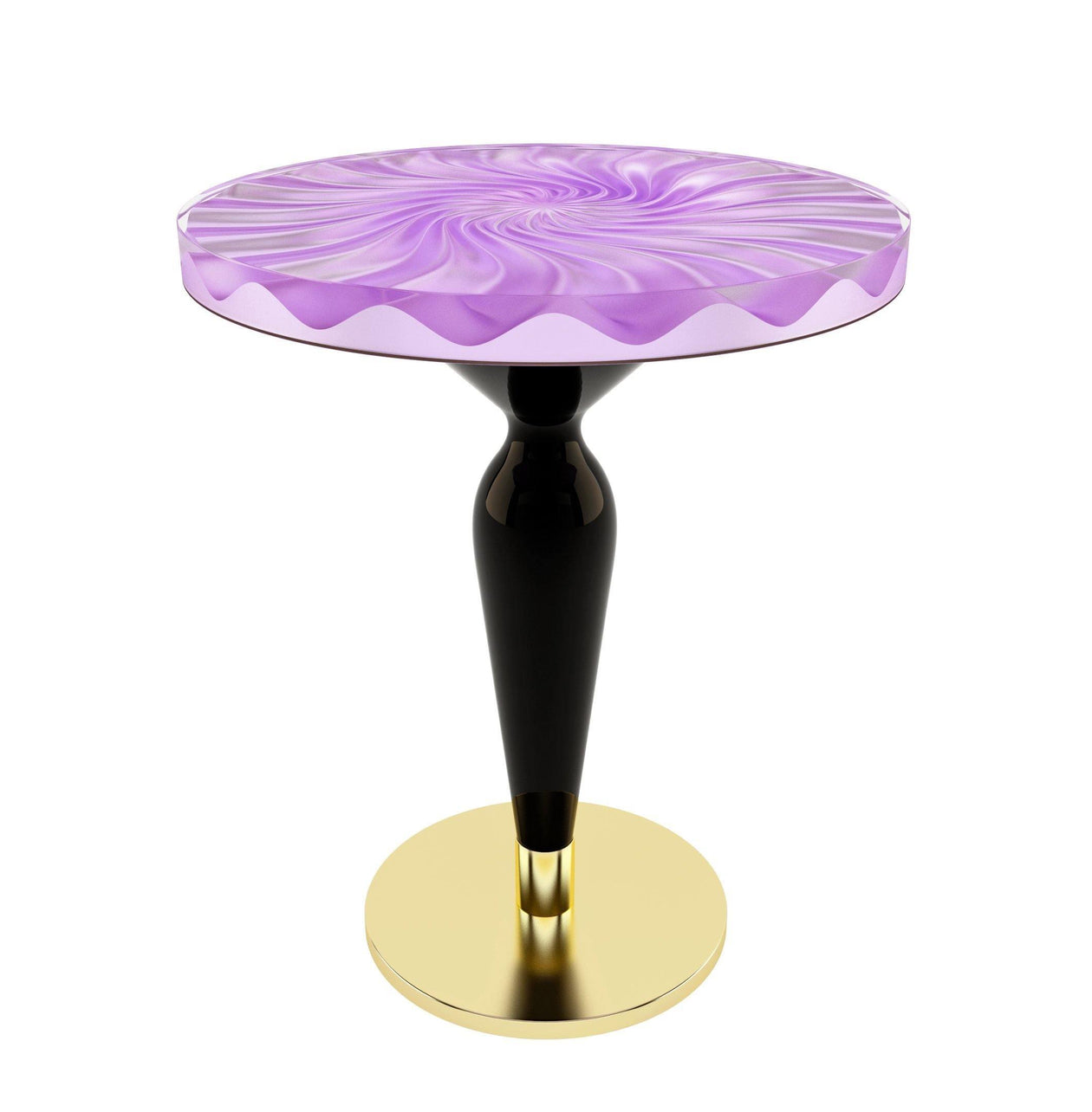 Bistro Wavy Round Table - Dining Table - www.arditicollection.com - dining tables, dining chairs, buffets sideboards, kitchen islands counter tops, coffee tables, end side tables, center tables, consoles, accent chairs, sofas, tv stands, cabinets, bookcases, poufs benches, chandeliers, hanging lights, floor lamps, table desk lamps, wall lamps, decorative objects, wall decors, mirrors, walnut wood, olive wood, ash wood, silverberry wood, hackberry wood, chestnut wood, oak wood