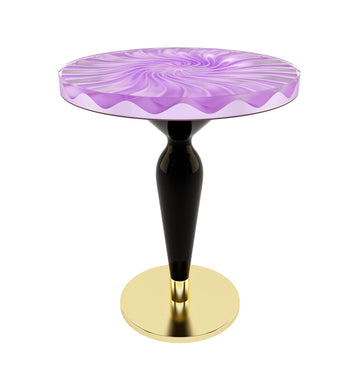 Bistro Wavy Round Table - Dining Table - www.arditicollection.com - dining tables, dining chairs, buffets sideboards, kitchen islands counter tops, coffee tables, end side tables, center tables, consoles, accent chairs, sofas, tv stands, cabinets, bookcases, poufs benches, chandeliers, hanging lights, floor lamps, table desk lamps, wall lamps, decorative objects, wall decors, mirrors, walnut wood, olive wood, ash wood, silverberry wood, hackberry wood, chestnut wood, oak wood