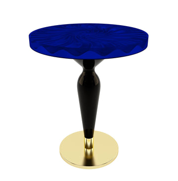 Bistro Wavy Round Table - Dining Table - www.arditicollection.com - dining tables, dining chairs, buffets sideboards, kitchen islands counter tops, coffee tables, end side tables, center tables, consoles, accent chairs, sofas, tv stands, cabinets, bookcases, poufs benches, chandeliers, hanging lights, floor lamps, table desk lamps, wall lamps, decorative objects, wall decors, mirrors, walnut wood, olive wood, ash wood, silverberry wood, hackberry wood, chestnut wood, oak wood