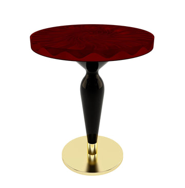 Bistro Wavy Round Table - Dining Table - www.arditicollection.com - dining tables, dining chairs, buffets sideboards, kitchen islands counter tops, coffee tables, end side tables, center tables, consoles, accent chairs, sofas, tv stands, cabinets, bookcases, poufs benches, chandeliers, hanging lights, floor lamps, table desk lamps, wall lamps, decorative objects, wall decors, mirrors, walnut wood, olive wood, ash wood, silverberry wood, hackberry wood, chestnut wood, oak wood