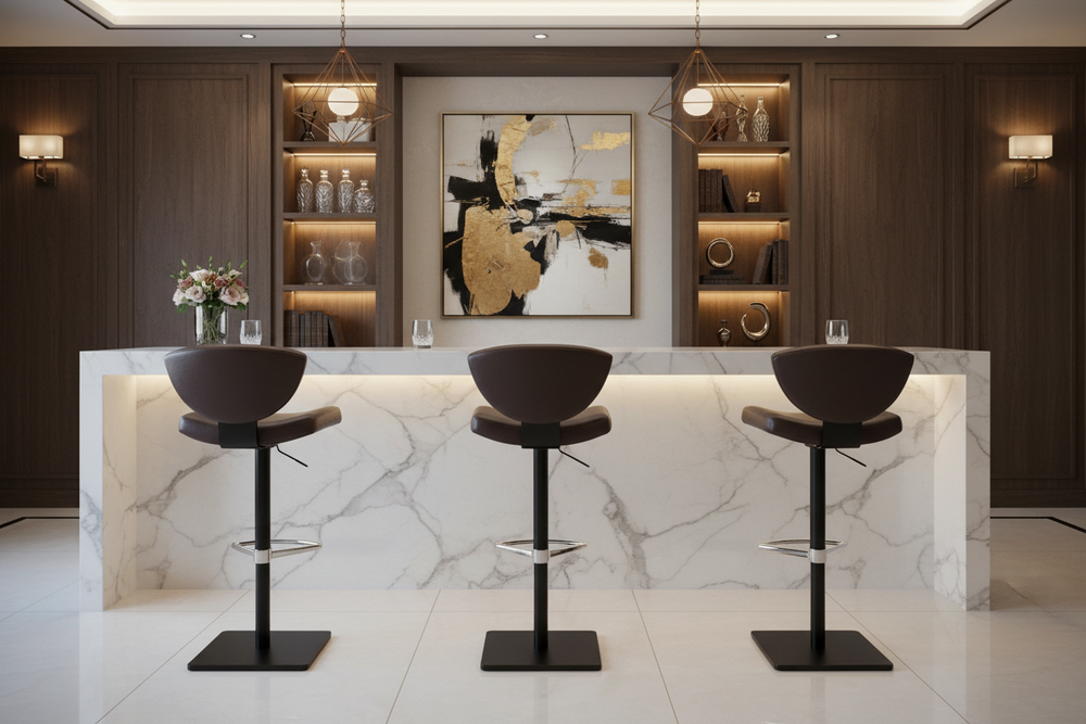 BLISS Adjustable Stool Bar Stools Elite Modern