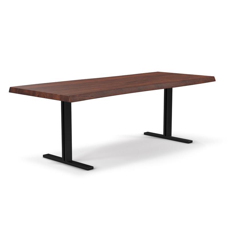 Brooks Natural Edge Dining Table - T Base– Modern Studio