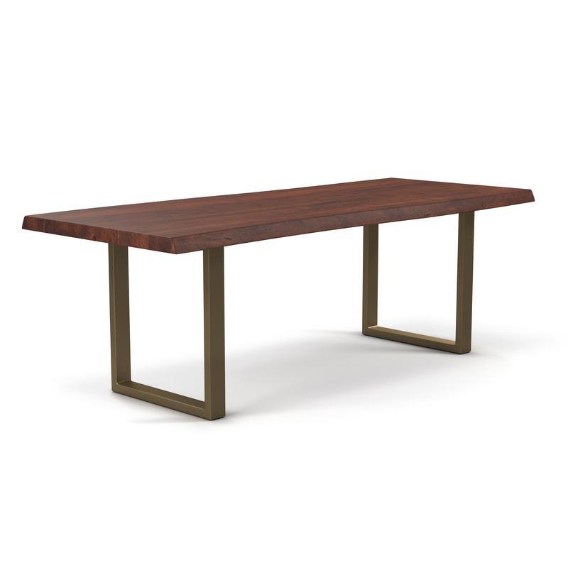Brooks Natural Edge Dining Table - U Base – Modern Studio