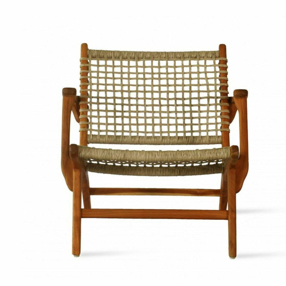 Calava Teak Arm Lounge Chair Soho Concept