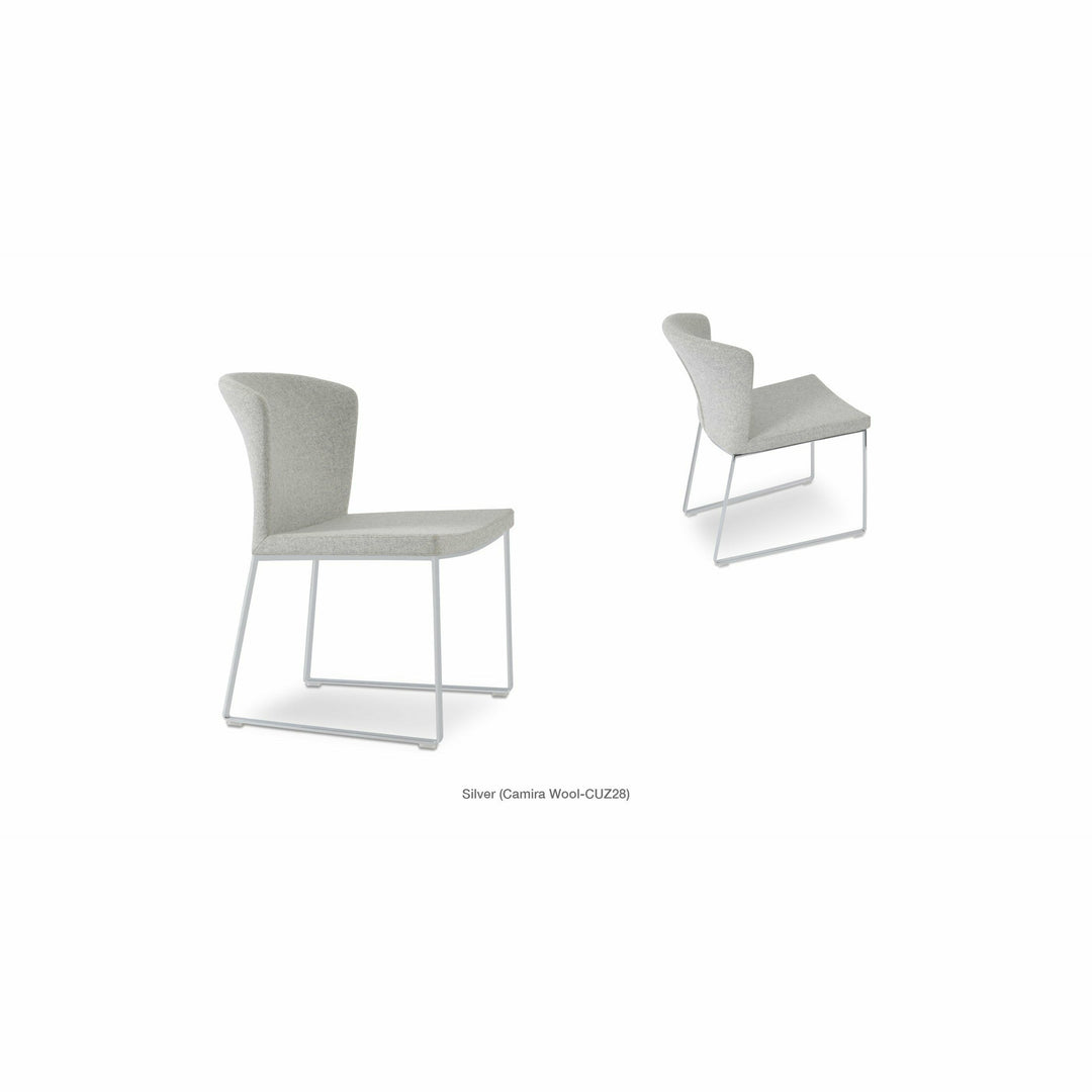 CAPRI SLED CHAIR Dining Chairs Soho Concept