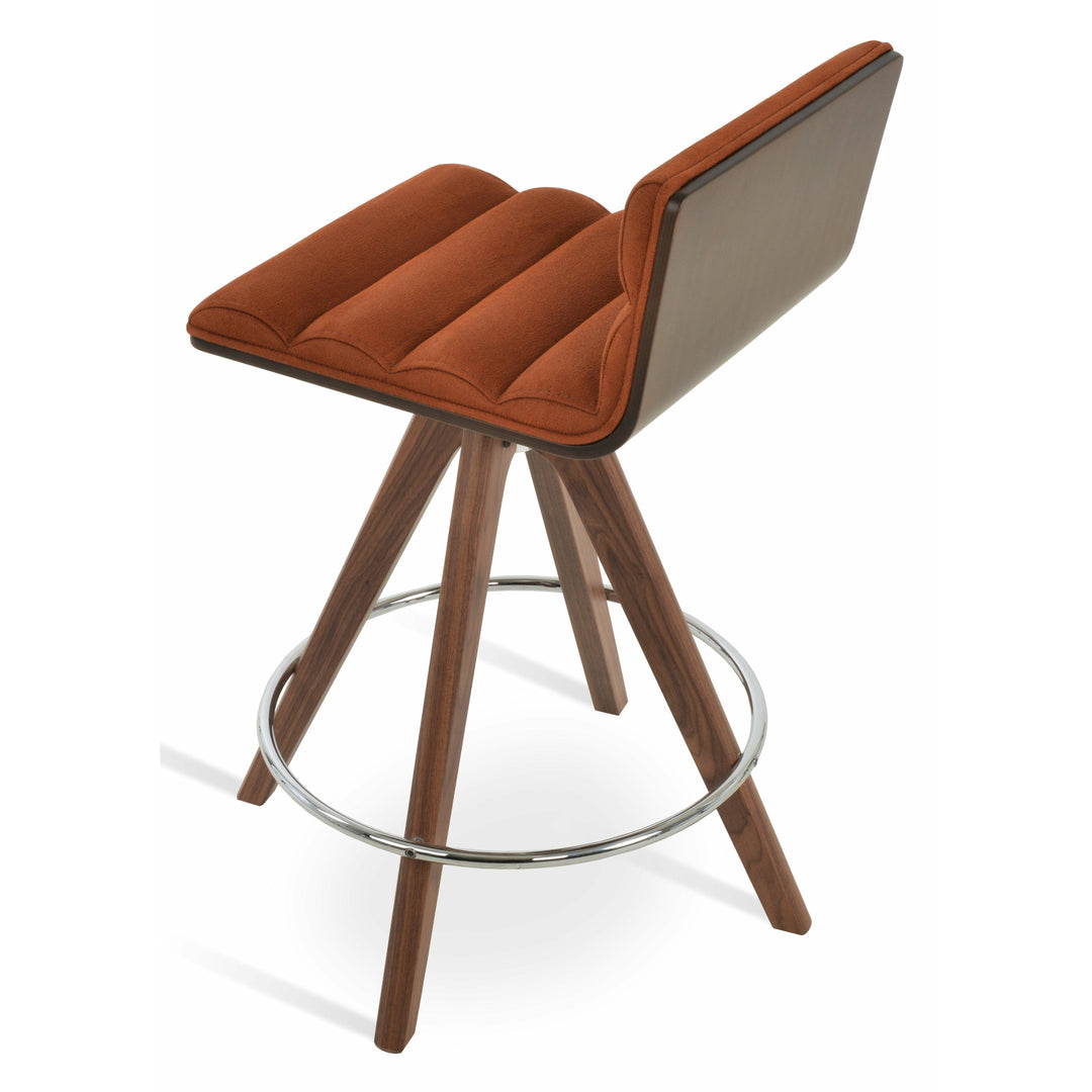 Corona Comfort Pyramid MW  Swivel Bar Stools Soho Concept