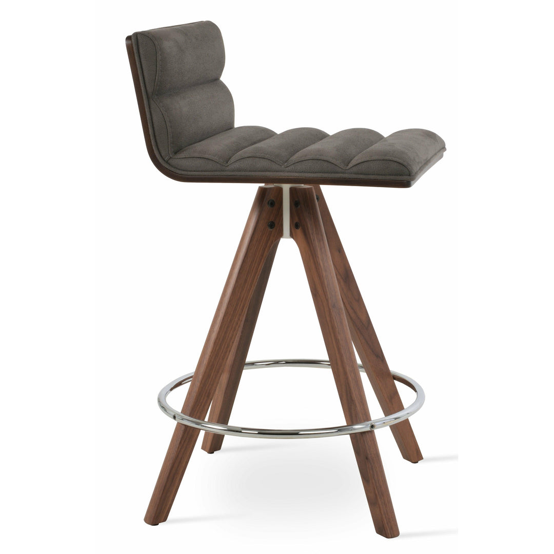Corona Comfort Pyramid MW  Swivel Bar Stools Soho Concept