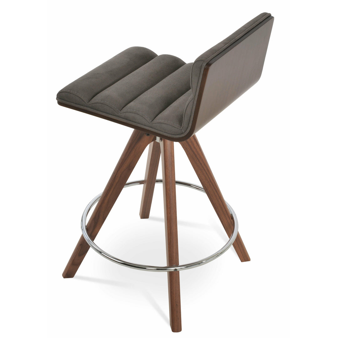 Corona Comfort Pyramid MW  Swivel Bar Stools Soho Concept