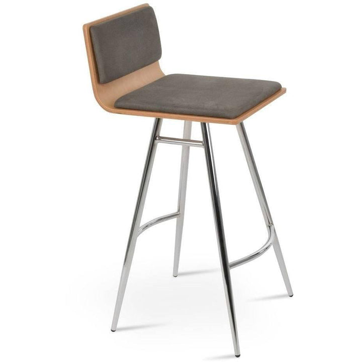 Corona Galata Wood Back Stool Bar Stools Soho Concept