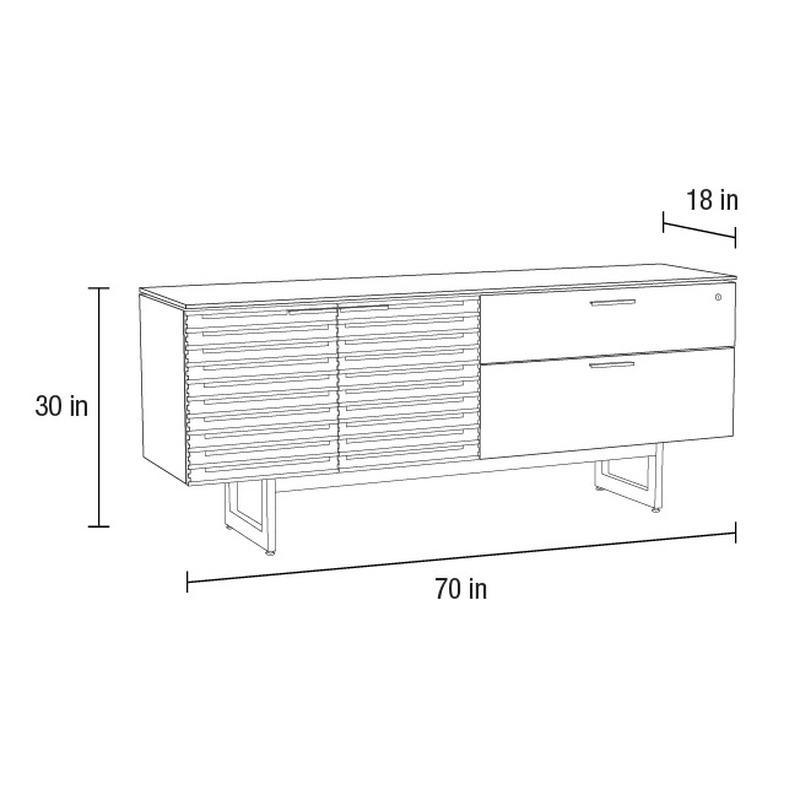 Corridor Credenza 6529 by BDI | Modern Studio