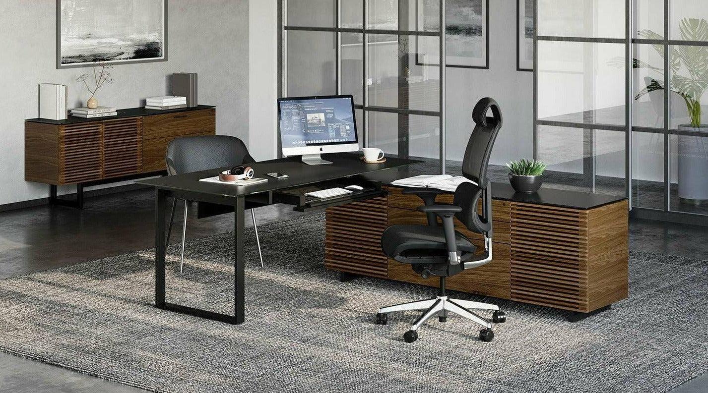 Corridor 6531 L-Shaped Desk by BDI | Modern Studio