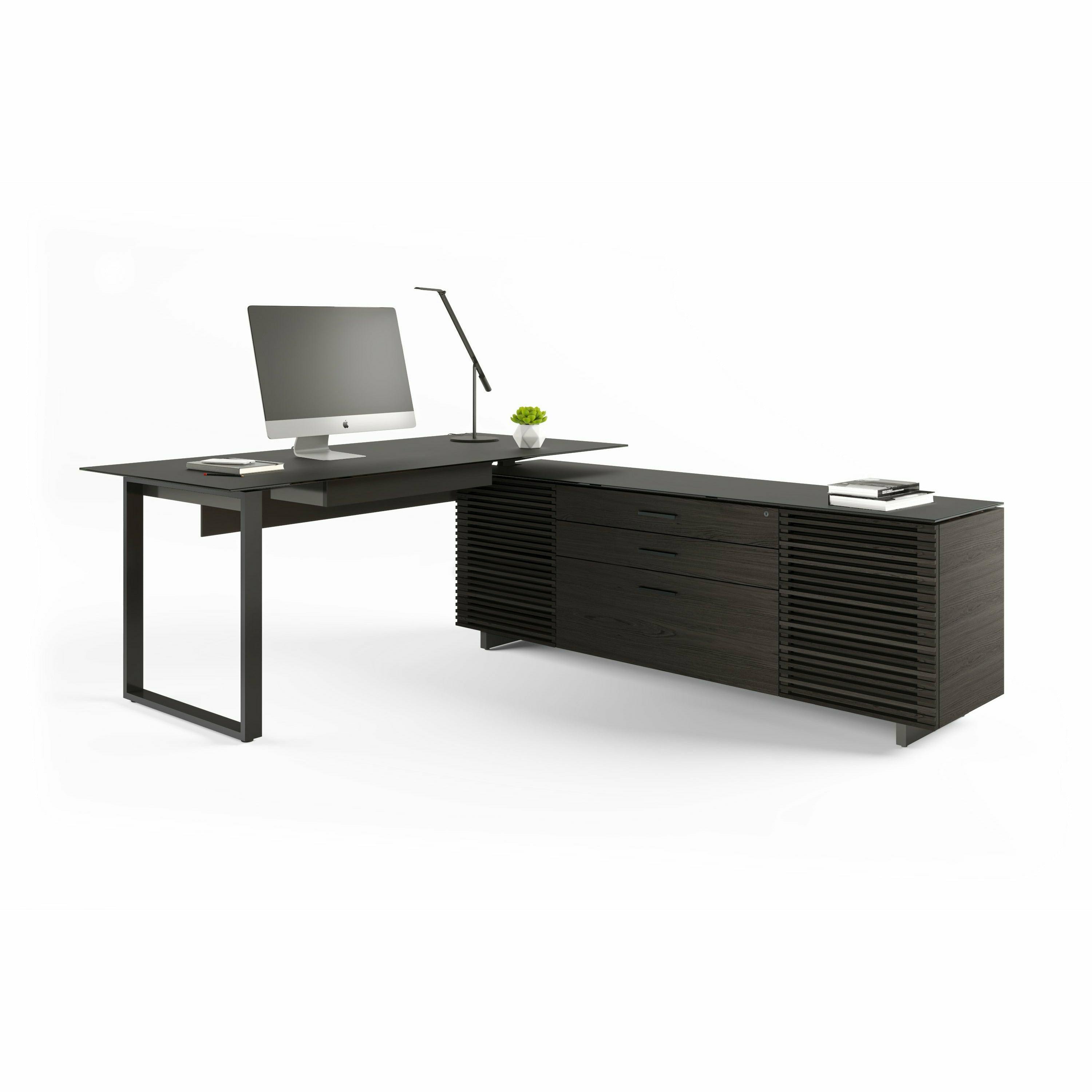 Corridor 6531 L-Shaped Desk by BDI | Modern Studio