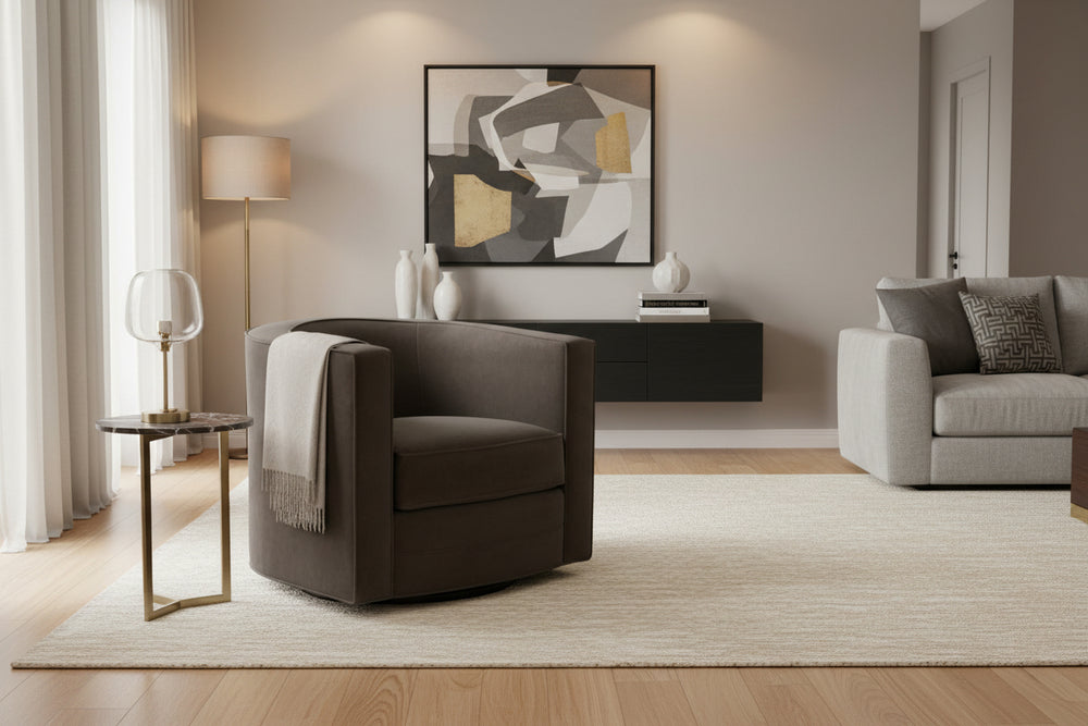 Cozy Swivel Chair Thomas Dawn
