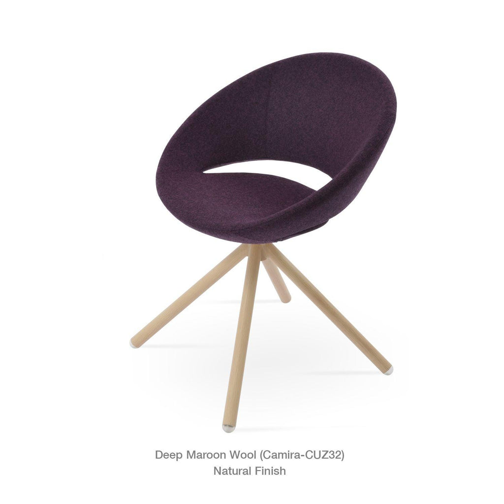 CRESCENT STICK SWIVEL CHAIR Dining Chairs Soho Concept