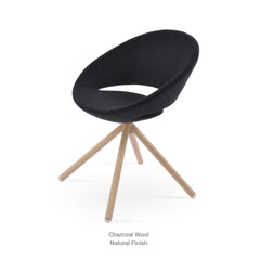 CRESCENT STICK SWIVEL CHAIR Dining Chairs Soho Concept