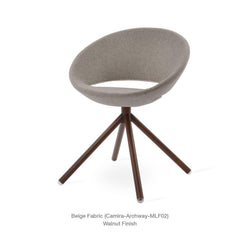 CRESCENT STICK SWIVEL CHAIR Dining Chairs Soho Concept