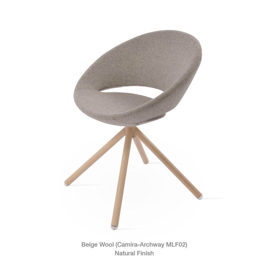 CRESCENT STICK SWIVEL CHAIR Dining Chairs Soho Concept