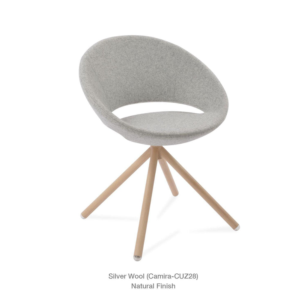 CRESCENT STICK SWIVEL CHAIR Dining Chairs Soho Concept