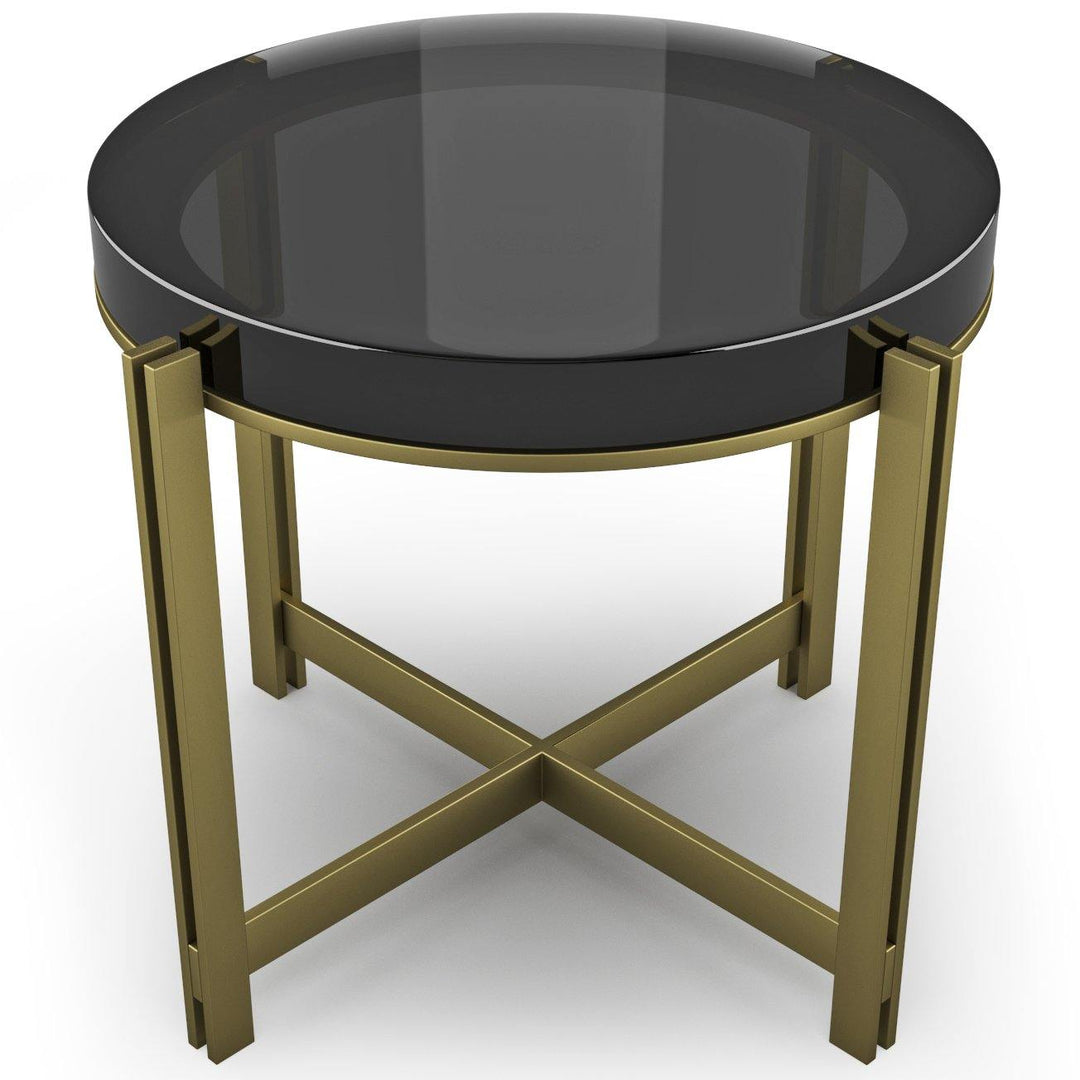Black Candy Round Coffee Table Coffee Tables Arditi Collection
