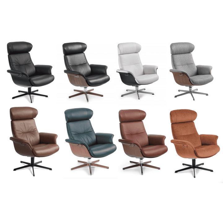 Timeout Recliner + Foot-stool Lounge Chairs Conform
