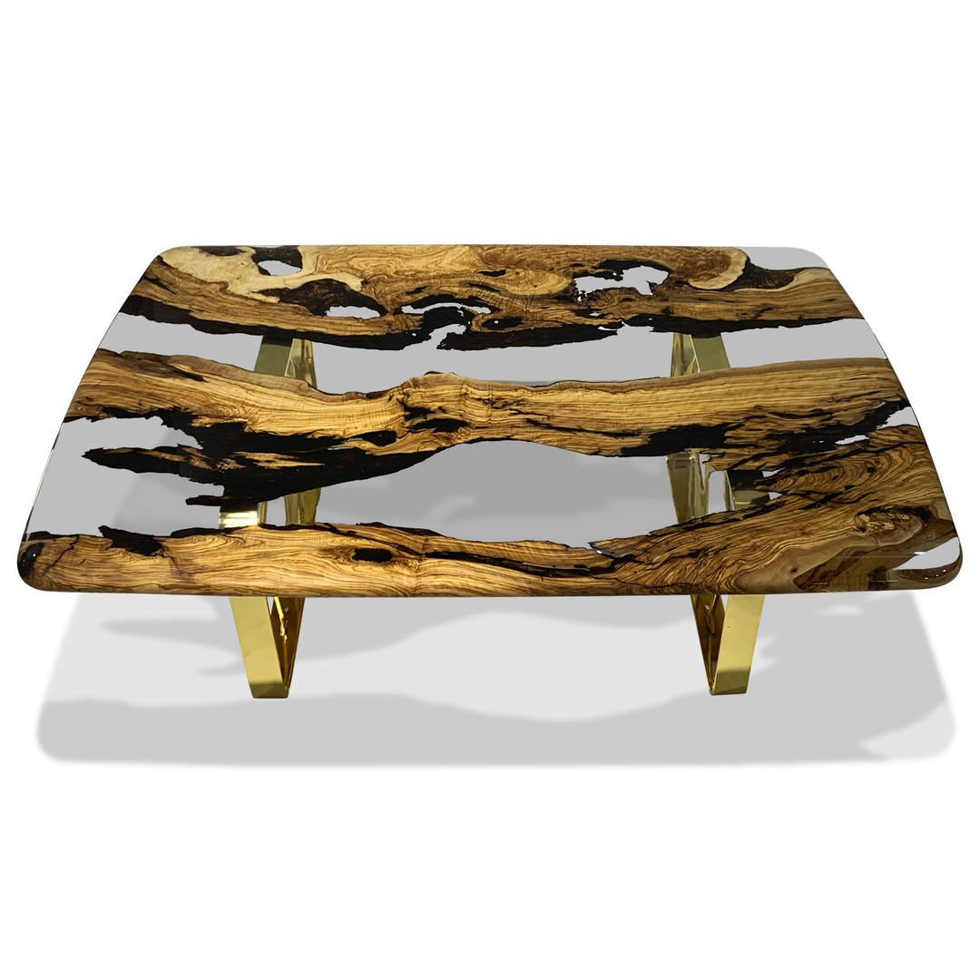 Daphne Olive Wood Coffee Table - Coffee Table - www.arditicollection.com - Olive Wood Coffee Table, dining tables, dining chairs, buffets sideboards, kitchen islands counter tops, coffee tables, end side tables, center tables, consoles, accent chairs, sofas, tv stands, cabinets, bookcases, poufs benches, chandeliers, hanging lights, floor lamps, table desk lamps, wall lamps, decorative objects, wall decors, mirrors, walnut wood, olive wood, ash wood, silverberry wood, hackberry wood, chestnut wood, oak wood