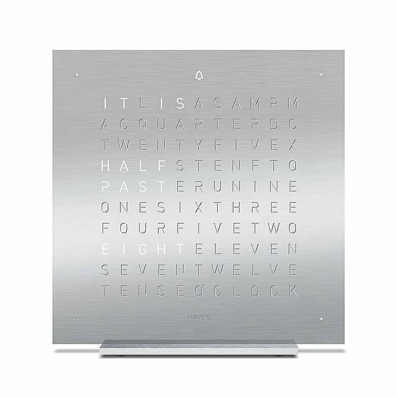 EARTH 13.5 Wall Clocks Qlocktwo