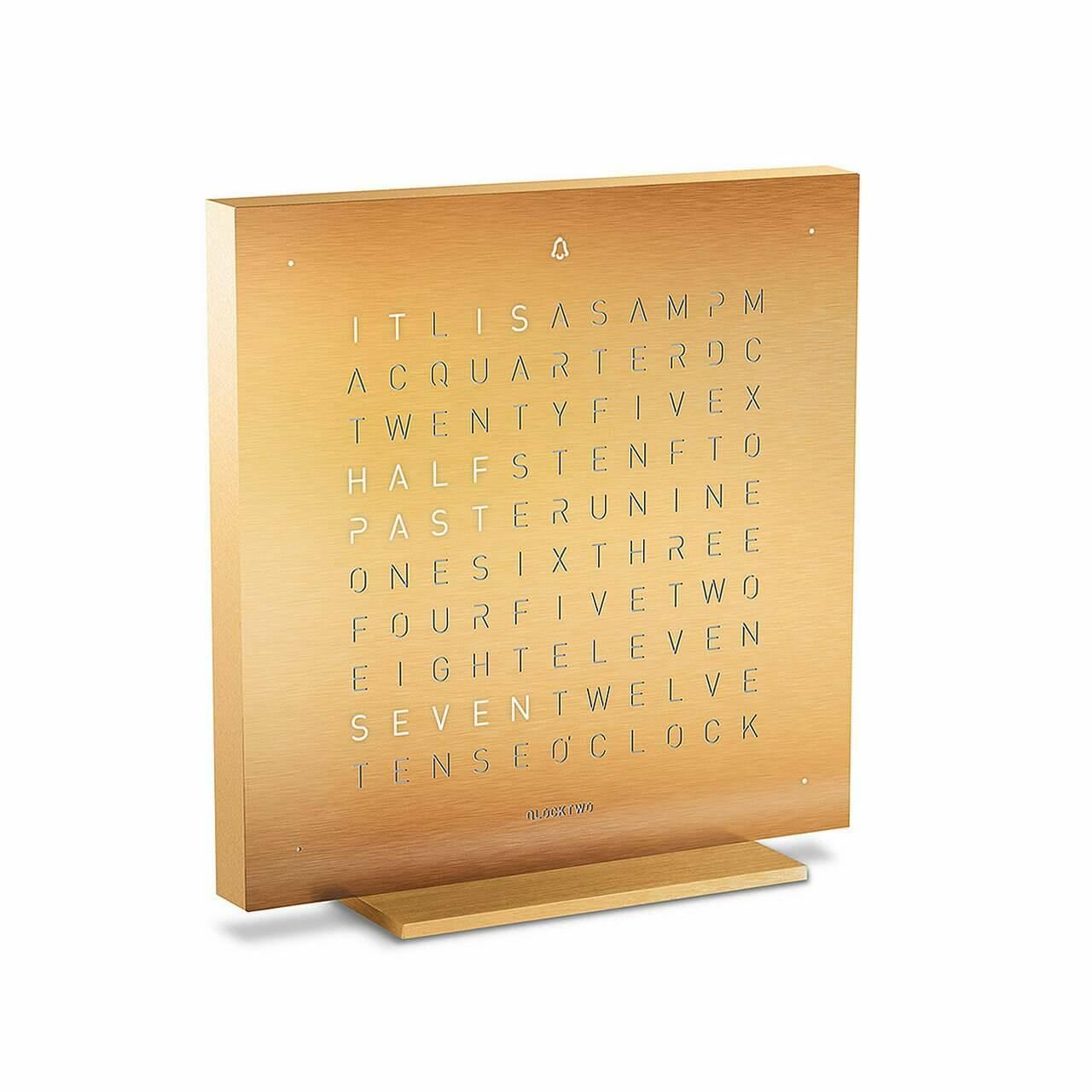 EARTH 13.5 Wall Clocks Qlocktwo