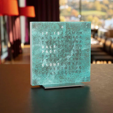 EARTH 13.5 Wall Clocks Qlocktwo