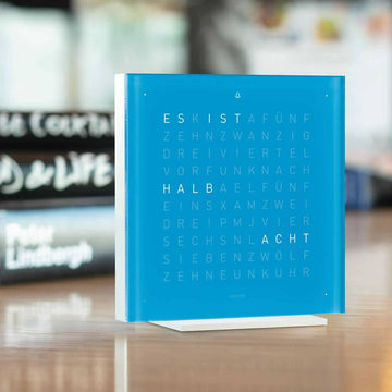 EARTH 13.5 Wall Clocks Qlocktwo