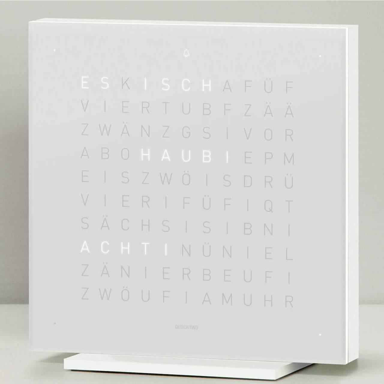 EARTH 13.5 Wall Clocks Qlocktwo