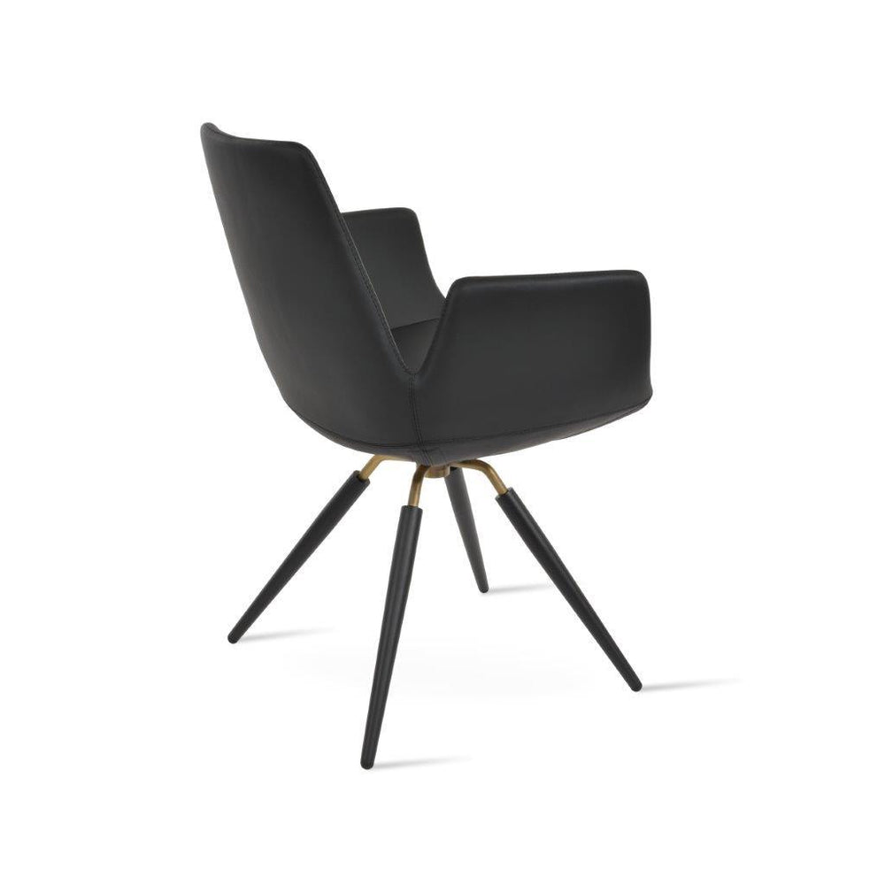 Eiffel Carrot Swivel Armchair Soho Concept