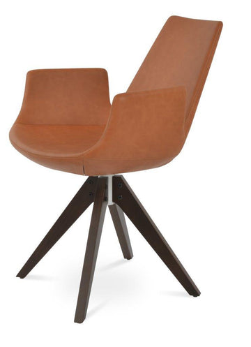 Eiffel Pyramid Swivel Armchair – Modern Studio