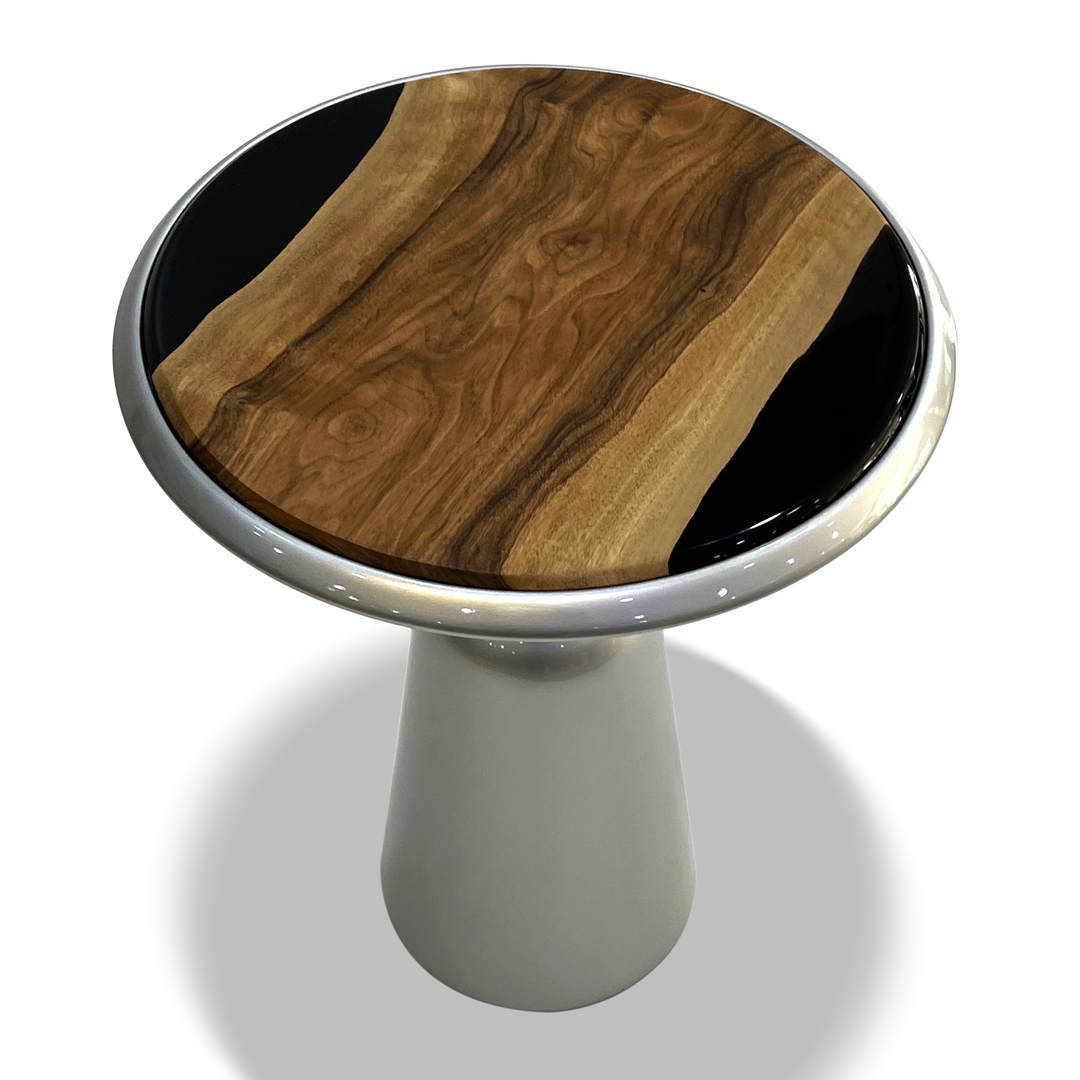 Elpenor End Table - End & Side Table - www.arditicollection.com - Walnut Wood End & Side Table, dining tables, dining chairs, buffets sideboards, kitchen islands counter tops, coffee tables, end side tables, center tables, consoles, accent chairs, sofas, tv stands, cabinets, bookcases, poufs benches, chandeliers, hanging lights, floor lamps, table desk lamps, wall lamps, decorative objects, wall decors, mirrors, walnut wood, olive wood, ash wood, silverberry wood, hackberry wood, chestnut wood, oak wood