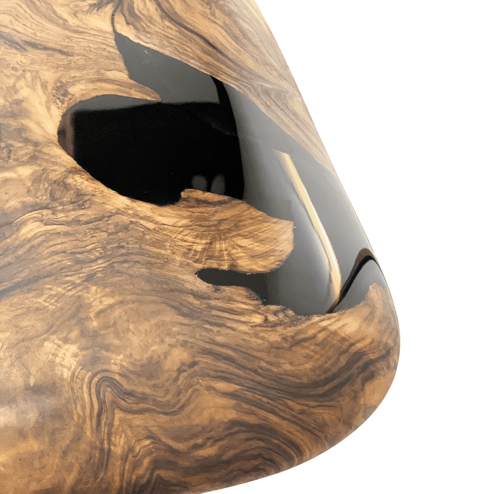 Evohe Black River Walnut Wood Dining Table Arditi Collection