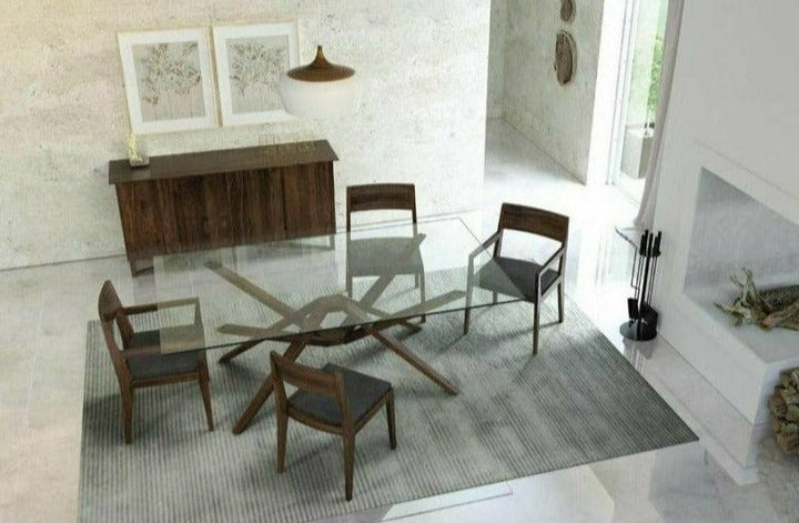 Exeter Glass Top Dining Table Dining Tables Copeland Furniture