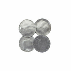 Galvanized Circle Wall Décor, Silver Leaf, Set of 4 Phillips Collection