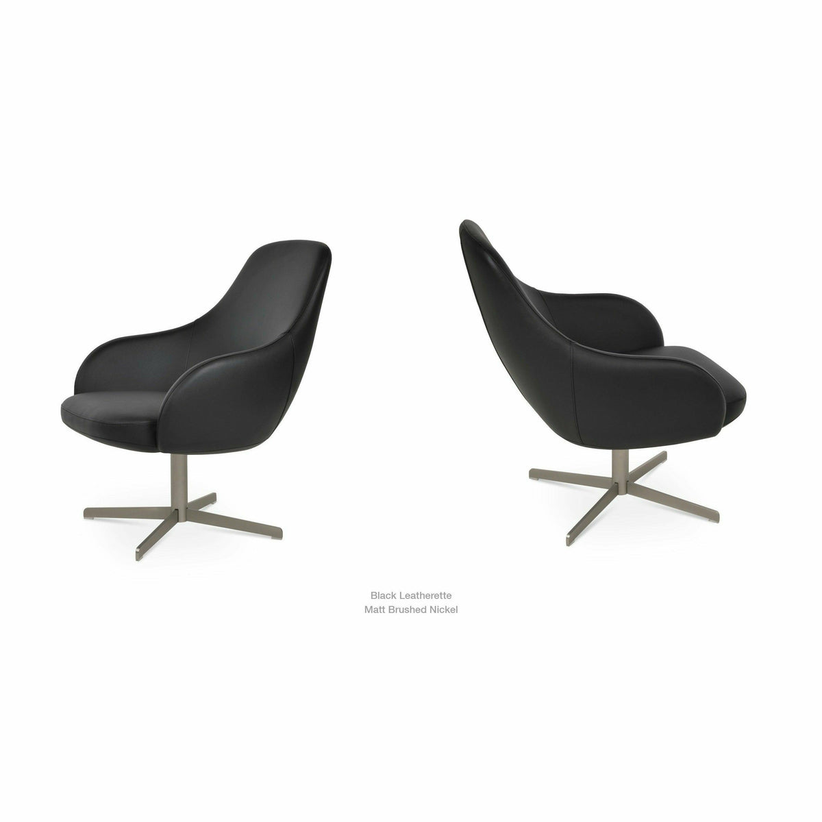 GAZEL LOUNGE 4 STAR SWIVEL ARMCHAIR Soho Concept
